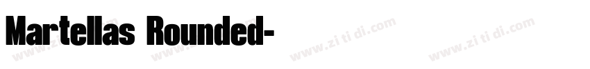 Martellas Rounded字体转换